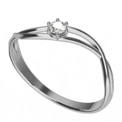 Alliance Platine Pour Femme