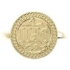 Bague Religieuse IHS 1 Bague Religieuse IHS -Vivalatina Boutiqe Bague IHS religieuse 1