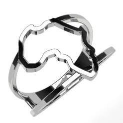 Bague Carte De L'Afrique -Vivalatina Boutiqe Bague africaine or 31