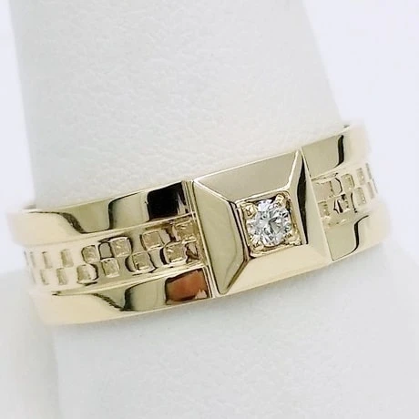 Bague Homme Diamant 4 Bague Homme Diamant – Image 2