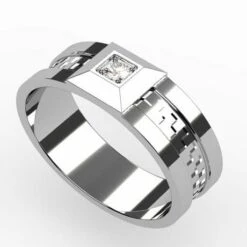 Bague Homme Diamant 12 Bague Homme Diamant -Vivalatina Boutiqe Bague alliance homme diamant 2