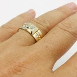 Bague Homme Diamant 15 Bague Homme Diamant -Vivalatina Boutiqe Bague alliance homme diamant 6