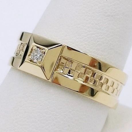 Bague Homme Diamant 9 Bague Homme Diamant – Image 7