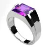 Bague Homme Améthyste -Vivalatina Boutiqe Bague amethyste 1