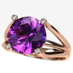 Bague Améthyste Ancienne En Or 18k Pour Femme 29 Bague Améthyste Ancienne En Or 18k Pour Femme -Vivalatina Boutiqe Bague amethyste ancienne 19