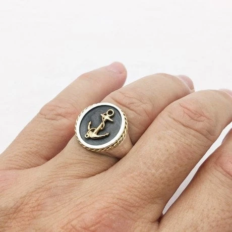 Bague Ancre De Marine 10 Bague Ancre De Marine – Image 8