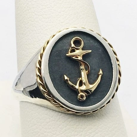 Bague Ancre De Marine 12 Bague Ancre De Marine – Image 10