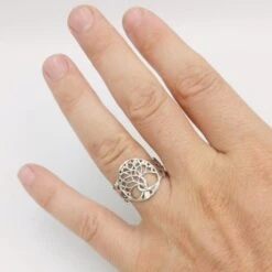 Bague Arbre De Vie -Vivalatina Boutiqe Bague arbre de vie 15