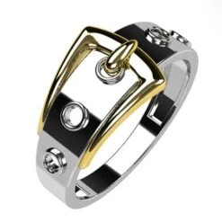 Bague Ceinture 26 Bague Ceinture -Vivalatina Boutiqe Bague ceinture argent or jaune 2