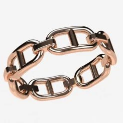 Bague Chaîne à Maille Marine -Vivalatina Boutiqe Bague chaine maille marine 11