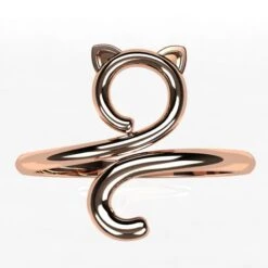 Bague Chat 36 Bague Chat -Vivalatina Boutiqe Bague chat or 5