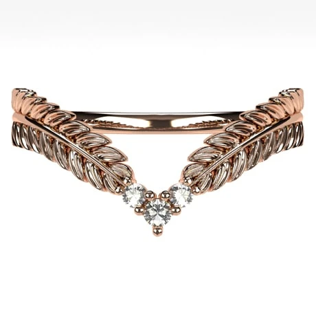 Bague Laurier En Chevron 11 Bague Laurier En Chevron – Image 9