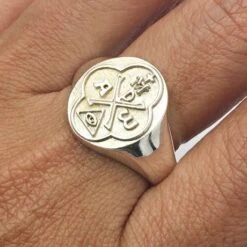 Bague Chrisme 16 Bague Chrisme -Vivalatina Boutiqe Bague chrisme 4