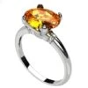 Bague Citrine En Or -Vivalatina Boutiqe Bague citrine or 5