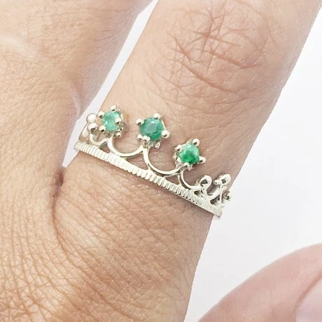 Bague Couronne De Princesse 4 Bague Couronne De Princesse – Image 2