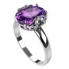 Bague De Fiançailles Améthyste 2 Bague De Fiançailles Améthyste -Vivalatina Boutiqe Bague de fiancailles amethyste or 4