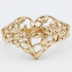 Grosse Bague Coeur 21 Grosse Bague Coeur -Vivalatina Boutiqe Bague de promesse coeur en or 16