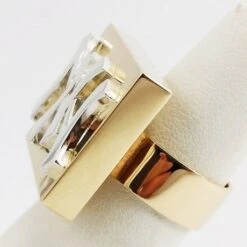 Bague De Rappeur Avec Initiales 14 Bague De Rappeur Avec Initiales -Vivalatina Boutiqe Bague de rappeur initiales 3