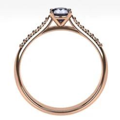 Bague Diamant Bleu -Vivalatina Boutiqe Bague diamant bleu 10