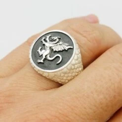 Bague Dragon 12 Bague Dragon -Vivalatina Boutiqe Bague dragon argent 12