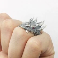 Bague Dragon Homme -Vivalatina Boutiqe Bague dragon homme 11