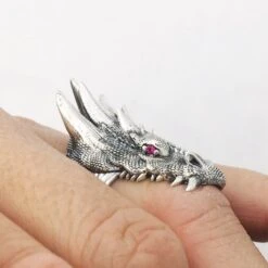 Bague Dragon Homme -Vivalatina Boutiqe Bague dragon homme 12