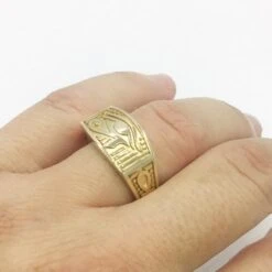 Bague Égyptienne Horus Pour Homme -Vivalatina Boutiqe Bague egyptienne horus 12