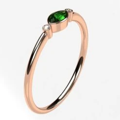 Bague Marquise Émeraude 24 Bague Marquise Émeraude -Vivalatina Boutiqe Bague emeraude marquise 10