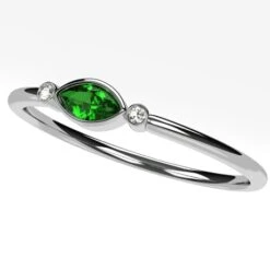 Bague Marquise Émeraude 18 Bague Marquise Émeraude -Vivalatina Boutiqe Bague emeraude marquise 3
