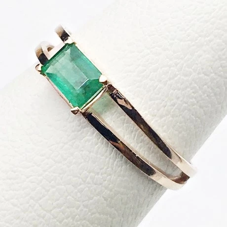 Bague Émeraude Moderne 12 Bague Émeraude Moderne – Image 10