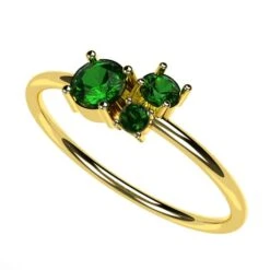 Bague Émeraude Originale -Vivalatina Boutiqe Bague emeraude originale 10