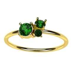 Bague Émeraude Originale -Vivalatina Boutiqe Bague emeraude originale 6