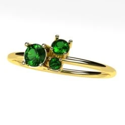 Bague Émeraude Originale -Vivalatina Boutiqe Bague emeraude originale 9