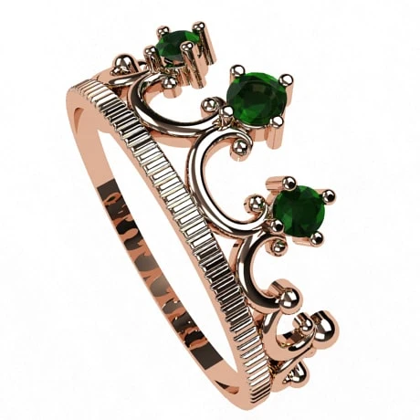 Bague Couronne De Princesse 18 Bague Couronne De Princesse – Image 16