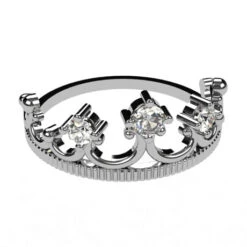 Bague Couronne De Princesse 25 Bague Couronne De Princesse -Vivalatina Boutiqe Bague femme couronne de princesse 2