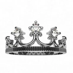 Bague Couronne De Princesse 26 Bague Couronne De Princesse -Vivalatina Boutiqe Bague femme couronne de princesse 3