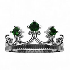 Bague Couronne De Princesse 27 Bague Couronne De Princesse -Vivalatina Boutiqe Bague femme couronne de princesse 6