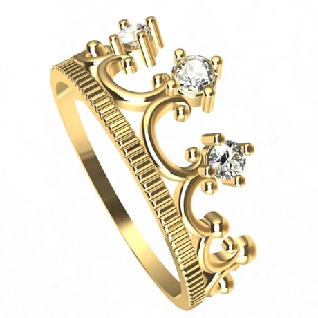 Bague Couronne De Princesse 9 Bague Couronne De Princesse – Image 7