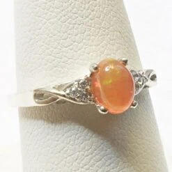 Bague De Fiançailles Opale -Vivalatina Boutiqe Bague fiancailles opale de feu 15