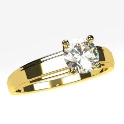 Bague De Fiançailles Originale Avec Diamant Solitaire Pour Femme -Vivalatina Boutiqe Bague fiancailles originale femme diamant solitaire 10