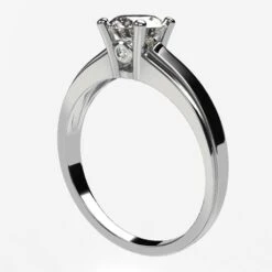 Bague De Fiançailles Originale Avec Diamant Solitaire Pour Femme -Vivalatina Boutiqe Bague fiancailles originale femme diamant solitaire 7