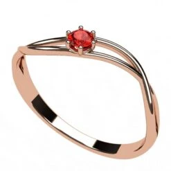 Bague De Fiançailles Simple -Vivalatina Boutiqe Bague fiancailles simple or 11