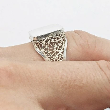 Bague Filigrane Homme 4 Bague Filigrane Homme – Image 2