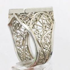 Bague Filigrane Homme 22 Bague Filigrane Homme -Vivalatina Boutiqe Bague filigrane argent homme 5