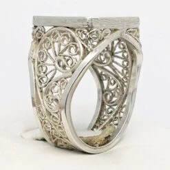 Bague Filigrane Homme 23 Bague Filigrane Homme -Vivalatina Boutiqe Bague filigrane argent homme 7