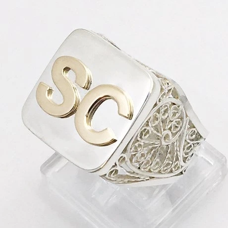 Bague Filigrane Homme 16 Bague Filigrane Homme – Image 14