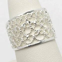 Bague Filigrane Large 11 Bague Filigrane Large -Vivalatina Boutiqe Bague filigrane large 2