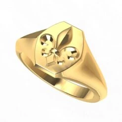 Bague Fleur De Lys Homme -Vivalatina Boutiqe Bague fleur de lys homme 5 a8bb33d4 56c4 4f3d 80ac e502805b499b