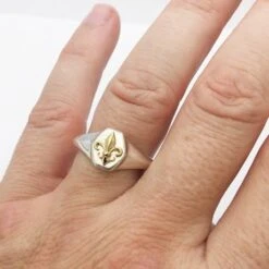 Bague Fleur De Lys Homme -Vivalatina Boutiqe Bague fleur de lys homme 8 96e7f1a8 65fc 41b2 a2f2 9e0f7a57908b