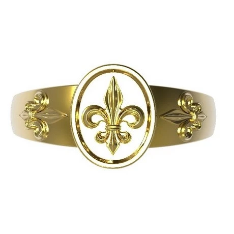 Bague Fleur De Lys 13 Bague Fleur De Lys – Image 11